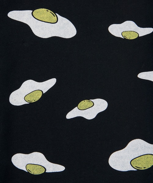 PUNYUS（プニュズ）の「目玉焼き総柄スウェットパンツ（スウェットパンツ・レディース・ホワイト/ブラック・1/2/4/3）」の16枚目の写真