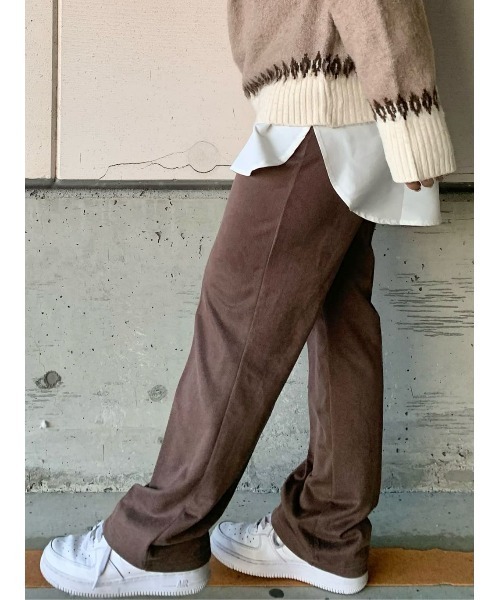 HONEYSUCKLE ROSE(ハニーサックルローズ)の「【HONEYSUCKLE ROSE】裾シャツ切替ロンT(Tシャツ/カットソー・レディース・ホワイト/グレー×ホワイト・S/M/L)」の12枚目の写真