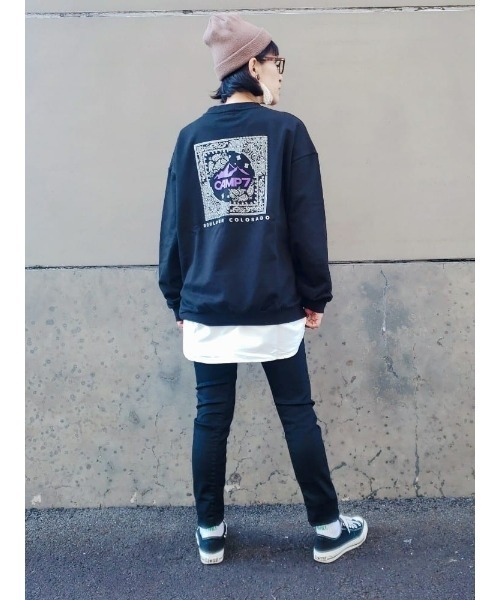 HONEYSUCKLE ROSE(ハニーサックルローズ)の「【HONEYSUCKLE ROSE】裾シャツ切替ロンT(Tシャツ/カットソー・レディース・ホワイト/グレー×ホワイト・S/M/L)」の21枚目の写真