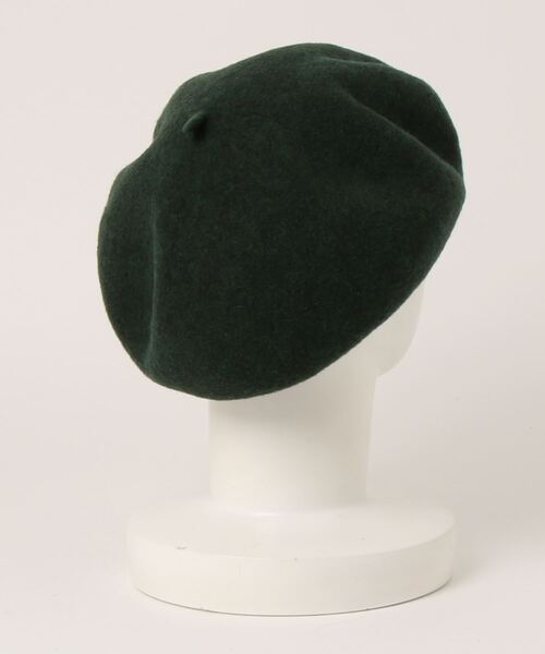 ehka sopo（エヘカソポ）の「ウールベレー帽（ハンチング/ベレー帽・レディース・ブラック/グリーン/ボルドー・ﾌﾘ-）」の5枚目の写真