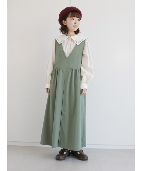 ehka sopo（エヘカソポ）の「ウールベレー帽（ハンチング/ベレー帽・レディース・ブラック/グリーン/ボルドー・ﾌﾘ-）」の17枚目の写真