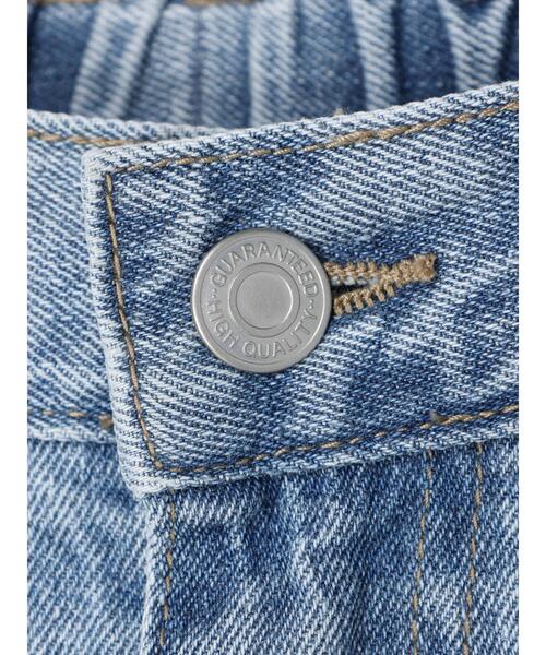 Green　Parks（グリーンパークス）の「・SUGAR SPOON カラーデニムフレアパンツ（デニムパンツ・レディース・ブラック/ピンク/グリーン/ライトインディゴブルー・FREE）」の7枚目の写真