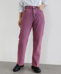 ・SUGAR SPOON カラーデニムフレアパンツ