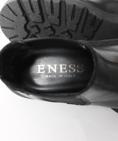 eness（エネス）の「ENESS/エネス サイドゴアブーツ レザーブーツ ショートブーツ（ブーツ・メンズ・ブラック/ベージュ・37/36/39/38）」の11枚目の写真