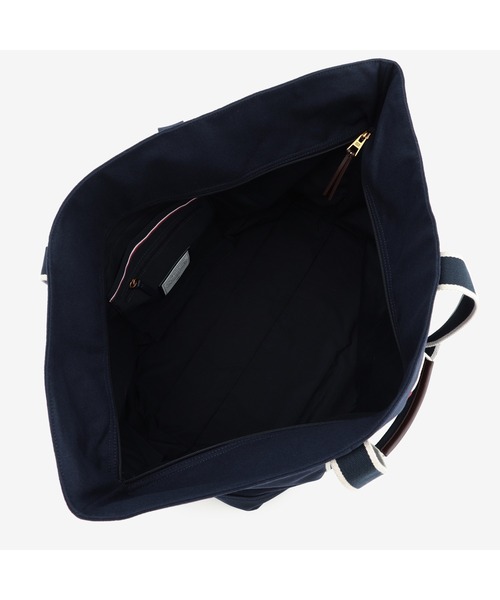 TOMMY HILFIGER（トミーヒルフィガー）の「モノグラムオーバーサイズトートバッグ（トートバッグ・メンズ・ネイビー・FREE）」の5枚目の写真
