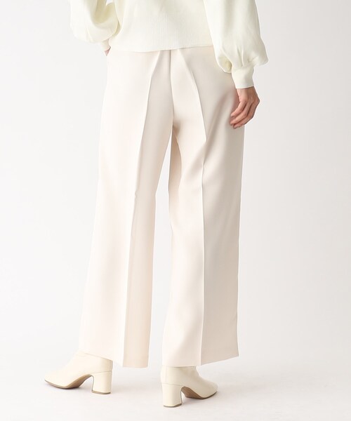 OPAQUE.CLIP（オペークドットクリップ）の「◆ストレッチダブルクロス イージーワイドパンツ（その他パンツ・レディース・アイボリー/ブラック/ベージュ/オレンジ・34/42/40/38/36）」の13枚目の写真