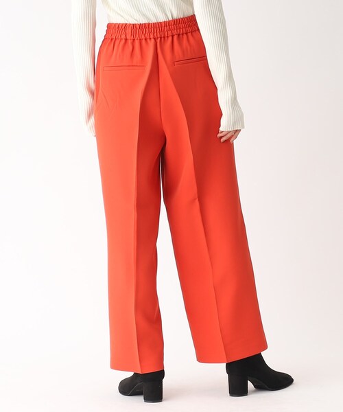 OPAQUE.CLIP（オペークドットクリップ）の「◆ストレッチダブルクロス イージーワイドパンツ（その他パンツ・レディース・アイボリー/ブラック/ベージュ/オレンジ・34/42/40/38/36）」の19枚目の写真