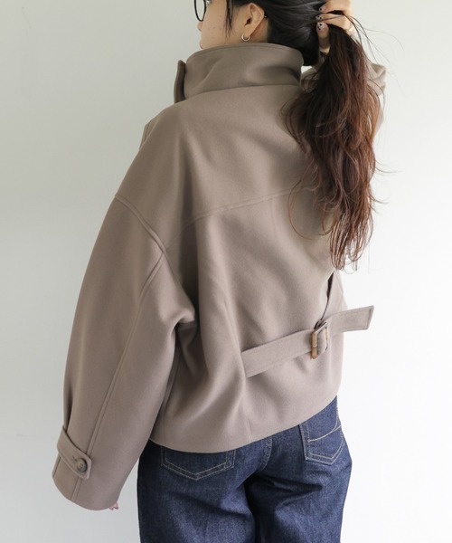 DISCOAT（ディスコート）の「【WEB限定】スタンドカラーショート