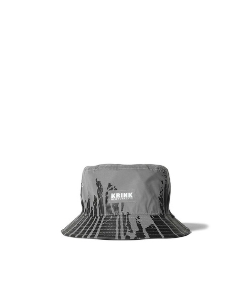 Lafayette（ラファイエット）の「LFYT x KRINK REFLECTOR DRIPPING BUCKET HAT（ハット・メンズ・ブラック・ONE SIZE）」の2枚目の写真