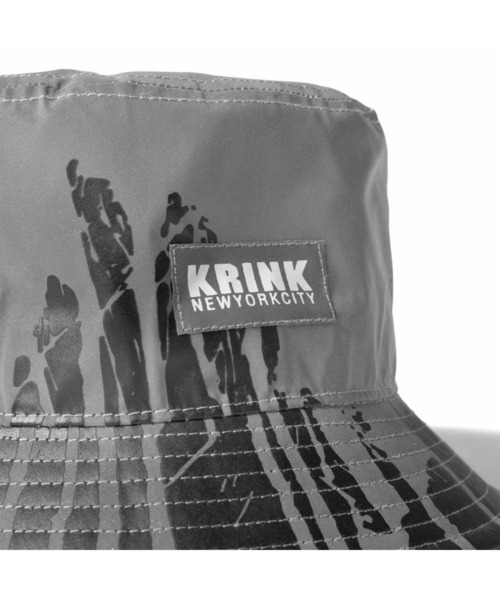 Lafayette（ラファイエット）の「LFYT x KRINK REFLECTOR DRIPPING BUCKET HAT（ハット・メンズ・ブラック・ONE SIZE）」の7枚目の写真