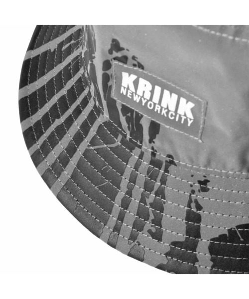 Lafayette（ラファイエット）の「LFYT x KRINK REFLECTOR DRIPPING BUCKET HAT（ハット・メンズ・ブラック・ONE SIZE）」の6枚目の写真