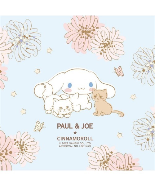 PAUL & JOE シナモロール　シナモン　パスケース PAUL&JOE（ポールアンドジョー）の「ポール ＆ ジョー × シナモロール