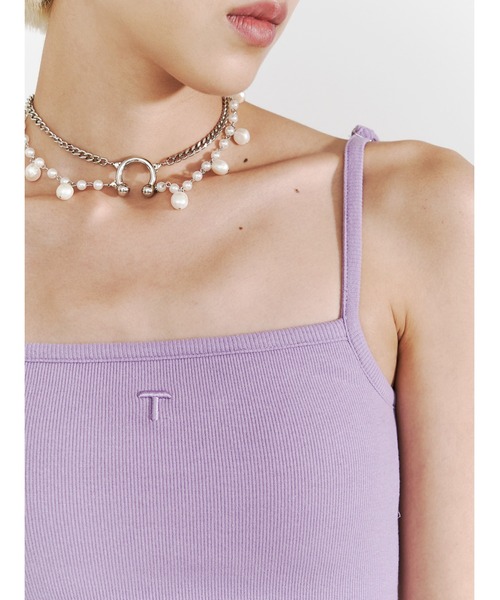 PAMEO POSE（パメオポーズ）の「My Camisole（キャミソール・レディース・パープル/ブラック/ホワイト/グリーン・FREE）」の20枚目の写真