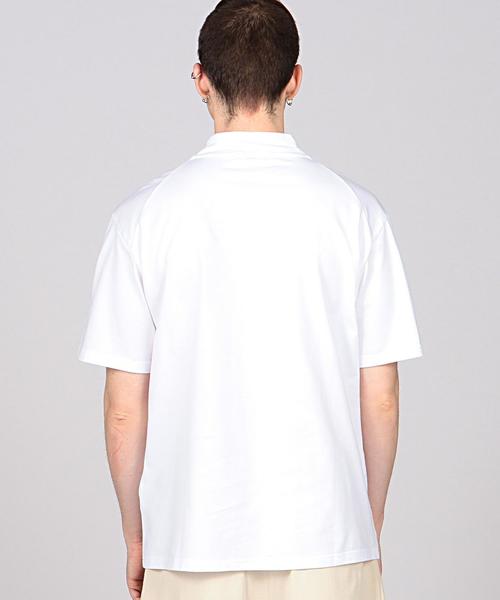 EN ROUTE（アンルート）の「ENR パッチワークショートスリーブ●（Tシャツ/カットソー・メンズ・ホワイト/ブラック・2/3/1）」の6枚目の写真