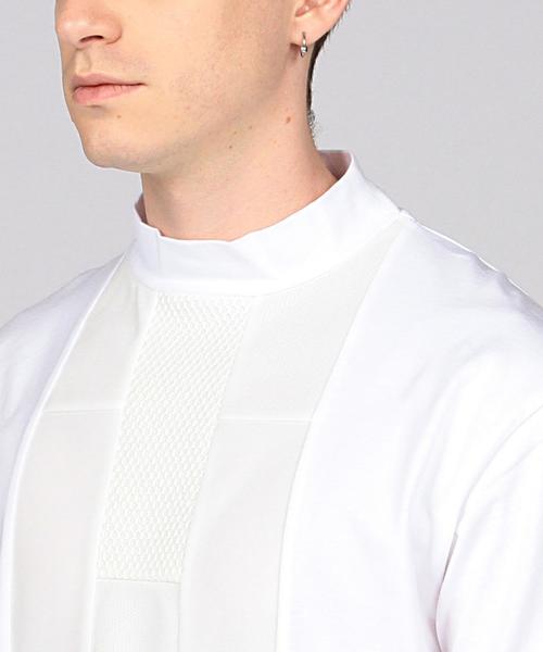 EN ROUTE（アンルート）の「ENR パッチワークショートスリーブ●（Tシャツ/カットソー・メンズ・ホワイト/ブラック・2/3/1）」の9枚目の写真