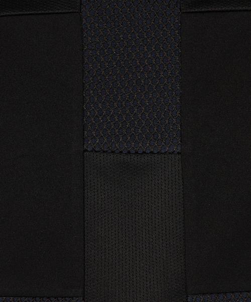 EN ROUTE（アンルート）の「ENR パッチワークショートスリーブ●（Tシャツ/カットソー・メンズ・ホワイト/ブラック・2/3/1）」の5枚目の写真