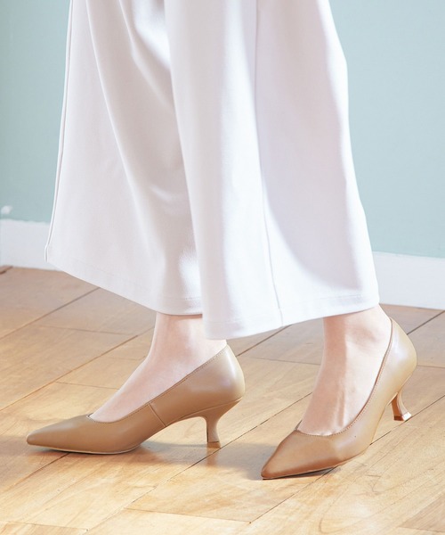 BAYFLOW(ベイフロー)の「【靴職人監修】匠パンプス(パンプス・レディース・ベージュ/ブラック/ダークグリーン系/ブラック系/ブラウン系・X-SMALL/SMALL/MEDIUM/LARGE/X-LARGE)」の5枚目の写真