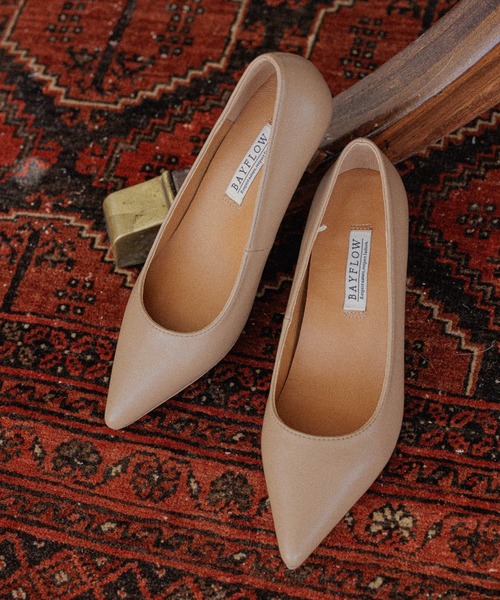 BAYFLOW(ベイフロー)の「【靴職人監修】匠パンプス(パンプス・レディース・ベージュ/ブラック/ダークグリーン系/ブラック系/ブラウン系・X-SMALL/SMALL/MEDIUM/LARGE/X-LARGE)」の21枚目の写真