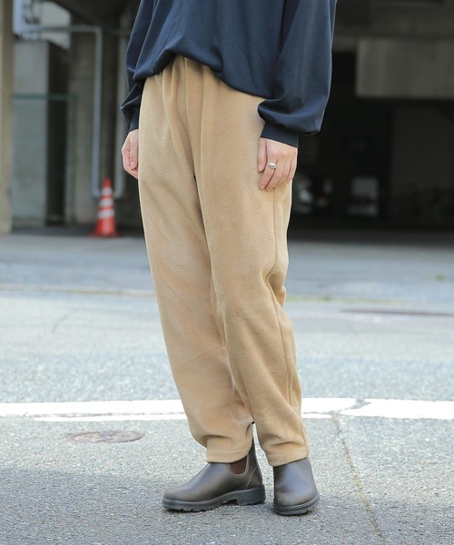 UNIVERSAL OVERALL(ユニバーサルオーバーオール)の「UNIVERSAL OVERALL ユニバーサルオーバーオール U2233619 フリースパンツ THERMOLITE(その他パンツ・メンズ・ブラック/ベージュ/オリーブ・M/L/XL)」の14枚目の写真