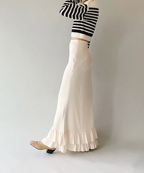 Charles Chaton（シャルルシャトン）の「マリンニットプルオーバー（ニット/セーター・レディース・ホワイト/レッド・FREE）」の4枚目の写真