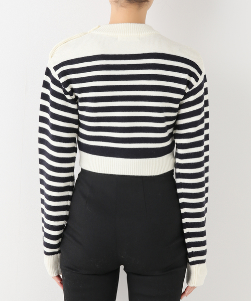 Charles Chaton（シャルルシャトン）の「マリンニットプルオーバー（ニット/セーター・レディース・ホワイト/レッド・FREE）」の10枚目の写真