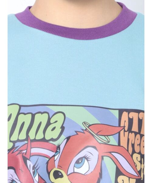 jouetie（ジュエティ）の「ANNA SUI KOZIKトリムプルオーバー【コラボ/スウェット】（スウェット・レディース・ブルー/オフホワイト/ブラック・MEDIUM）」の22枚目の写真