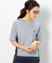 coen | 【MBC】カノコボーダー×ムジプルオーバー(Tシャツ/カットソー)