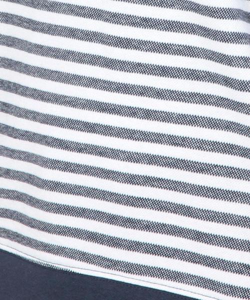 coen(コーエン)の「【MBC】カノコボーダー×ムジプルオーバー(Tシャツ/カットソー・レディース・ケリー/ネイビー・MEDIUM/LARGE)」の3枚目の写真