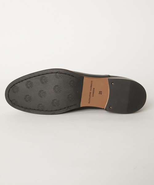 KATHARINE HAMNETT LONDON （キャサリンハムネットロンドン）の「KATHARINE HAMNETT LONDON/キャサリンハムネットロンドン サイドゴアブーツ（ブーツ・メンズ・ダークブラウン/ブラック・24.5/25/25.5/26/26.5/27）」の6枚目の写真