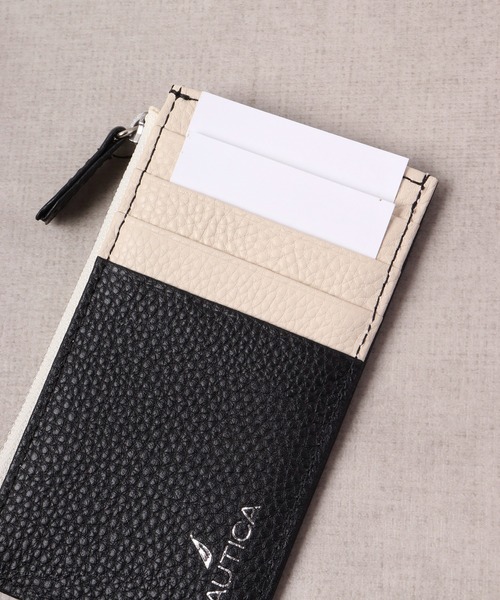NAUTICA（ノーティカ）の「NAUTICA バイカラーフラグメントケース（財布・メンズ・グレー/ブラック・FREE）」の13枚目の写真