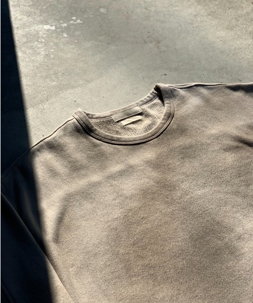 YOKE（ヨーク）の「YOKE/ヨーク/GARMENT DYE YOKE SWEAT SHIRT