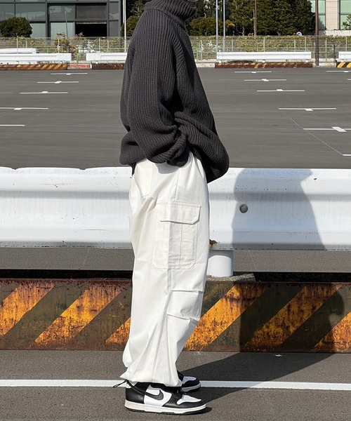 kutir（クティール）の「スノーカーゴパンツ（カーゴパンツ・メンズ・ネイビー/ブラック/カーキ/オフホワイト・SMALL/MEDIUM/LARGE）」の9枚目の写真