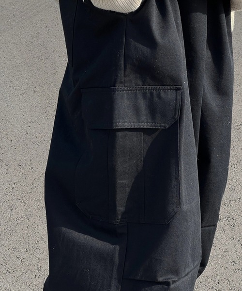 kutir（クティール）の「スノーカーゴパンツ（カーゴパンツ・メンズ・ネイビー/ブラック/カーキ/オフホワイト・SMALL/MEDIUM/LARGE）」の8枚目の写真