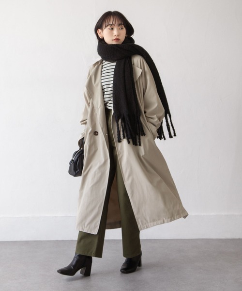 Chillfar（チルファー）の「キャンディ袖BIGトレンチコート（トレンチ