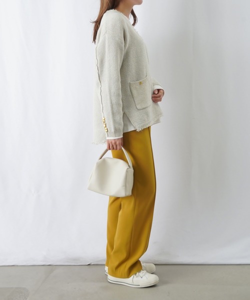 3日限定お値下げ!!TODAY FUL♡Vneck フリンジニット LUCA/LADY LUCK LUCA（ルカ/レディラックルカ）の「huitieme nid