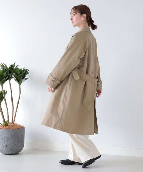 Ray BEAMS（レイビームス）の「GYMPHLEX / バルマカーン コート（その他アウター・レディース・ベージュ・12/14）」の9枚目の写真