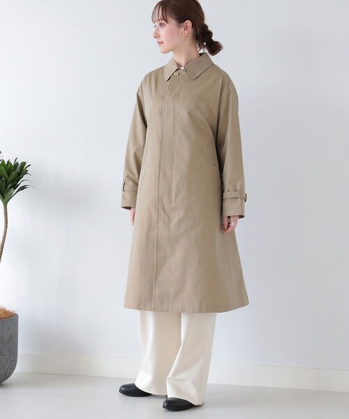 Ray BEAMS（レイビームス）の「GYMPHLEX / バルマカーン コート（その他アウター・レディース・ベージュ・12/14）」の7枚目の写真