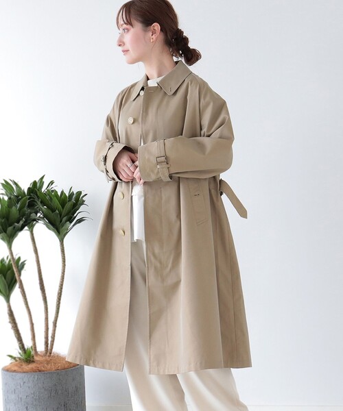 Ray BEAMS（レイビームス）の「GYMPHLEX / バルマカーン コート（その他アウター・レディース・ベージュ・12/14）」の11枚目の写真