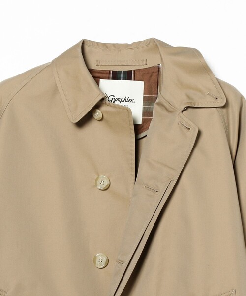 Ray BEAMS（レイビームス）の「GYMPHLEX / バルマカーン コート（その他アウター・レディース・ベージュ・12/14）」の2枚目の写真