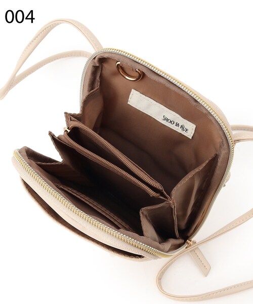 SHOO・LA・RUE(シューラルー)の「◆お財布としても使える!ミニ ショルダーバッグ(ショルダーバッグ・レディース・アイボリー/ブラック/ブラック系5/ブルー/オレンジ/ブラック系3・00)」の12枚目の写真