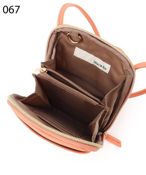 SHOO・LA・RUE(シューラルー)の「◆お財布としても使える!ミニ ショルダーバッグ(ショルダーバッグ・レディース・アイボリー/ブラック/ブラック系5/ブルー/オレンジ/ブラック系3・00)」の14枚目の写真