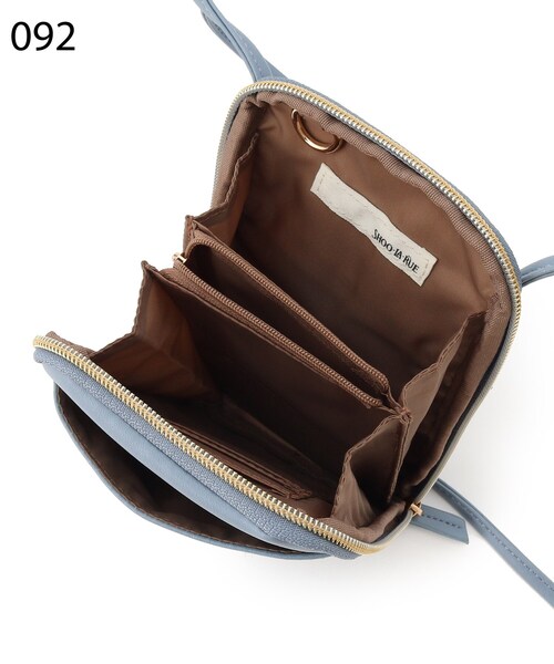 SHOO・LA・RUE(シューラルー)の「◆お財布としても使える!ミニ ショルダーバッグ(ショルダーバッグ・レディース・アイボリー/ブラック/ブラック系5/ブルー/オレンジ/ブラック系3・00)」の17枚目の写真