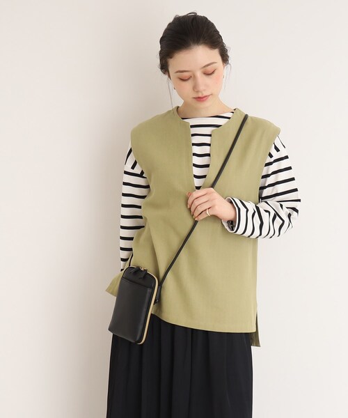 SHOO・LA・RUE(シューラルー)の「◆お財布としても使える!ミニ ショルダーバッグ(ショルダーバッグ・レディース・アイボリー/ブラック/ブラック系5/ブルー/オレンジ/ブラック系3・00)」の21枚目の写真