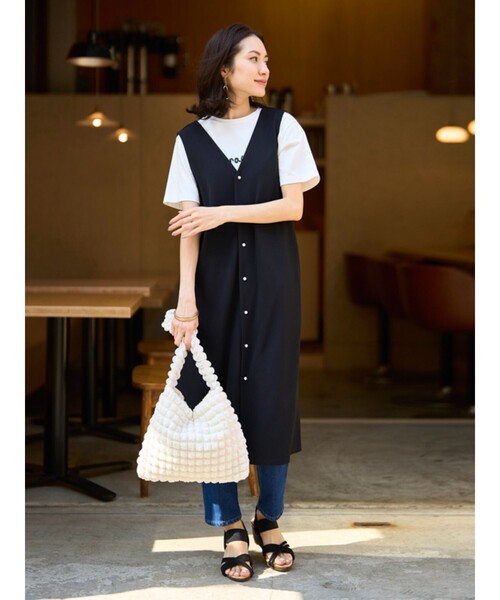 SHOO・LA・RUE(シューラルー)の「◆【累計31万足/シューダル】片手ではける ラウンドクロスサンダル(サンダル・レディース・ゴールド/ネイビー/シルバー/ブラック・25/35/45)」の16枚目の写真