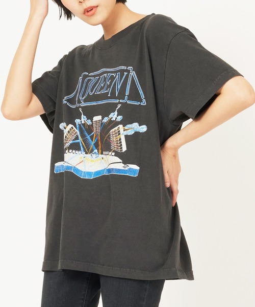 GOOD ROCK SPEED(グッドロックスピード)の「QUEEN(Tシャツ/カットソー・レディース・ブラック・FREE)」の9枚目の写真