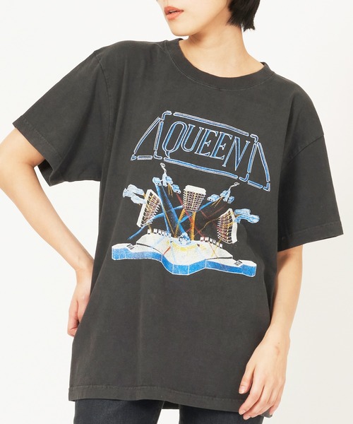 GOOD ROCK SPEED(グッドロックスピード)の「QUEEN(Tシャツ/カットソー・レディース・ブラック・FREE)」の8枚目の写真