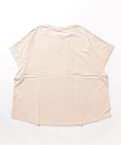 Ocean Pacific(オーシャンパシフィック)の「【OP:オーピー】レディース半袖ピグメントTシャツ(Tシャツ/カットソー・レディース・チャコールグレー/パープル系その他/ベージュ・LARGE/MEDIUM)」の4枚目の写真