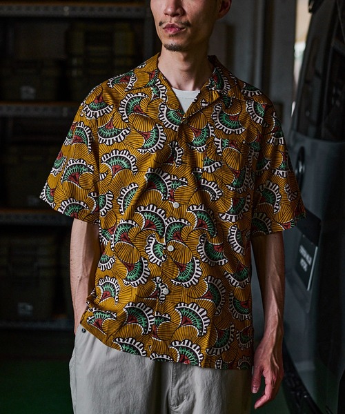 GORDON MILLER(ゴードンミラー)の「GORDON MILLER(ゴードンミラー) コットンブロードクロス アロハシャツ(シャツ/ブラウス・メンズ・マスタード・L/M)」の18枚目の写真