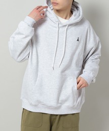 【UNISEX】ALAND／スモールロゴフーディー(ウラケ) 2184076