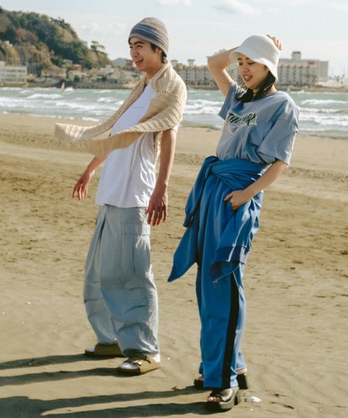 WHIMSIC(ウィムジック)の「【UNISEX/SET UP対応】サイドスナップゲームパンツ(その他パンツ・メンズ・ブルー/ネイビー・FREE)」の5枚目の写真